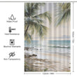 Zen Palm Shower Curtain