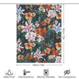 vintagefloralshowercurtain