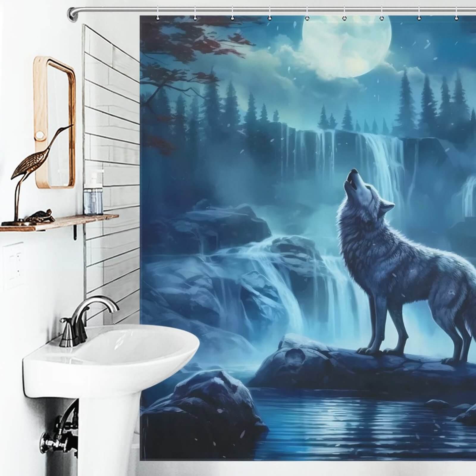 wolfshowercurtain