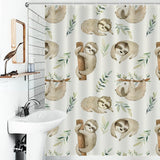 SlothShowerCurtain